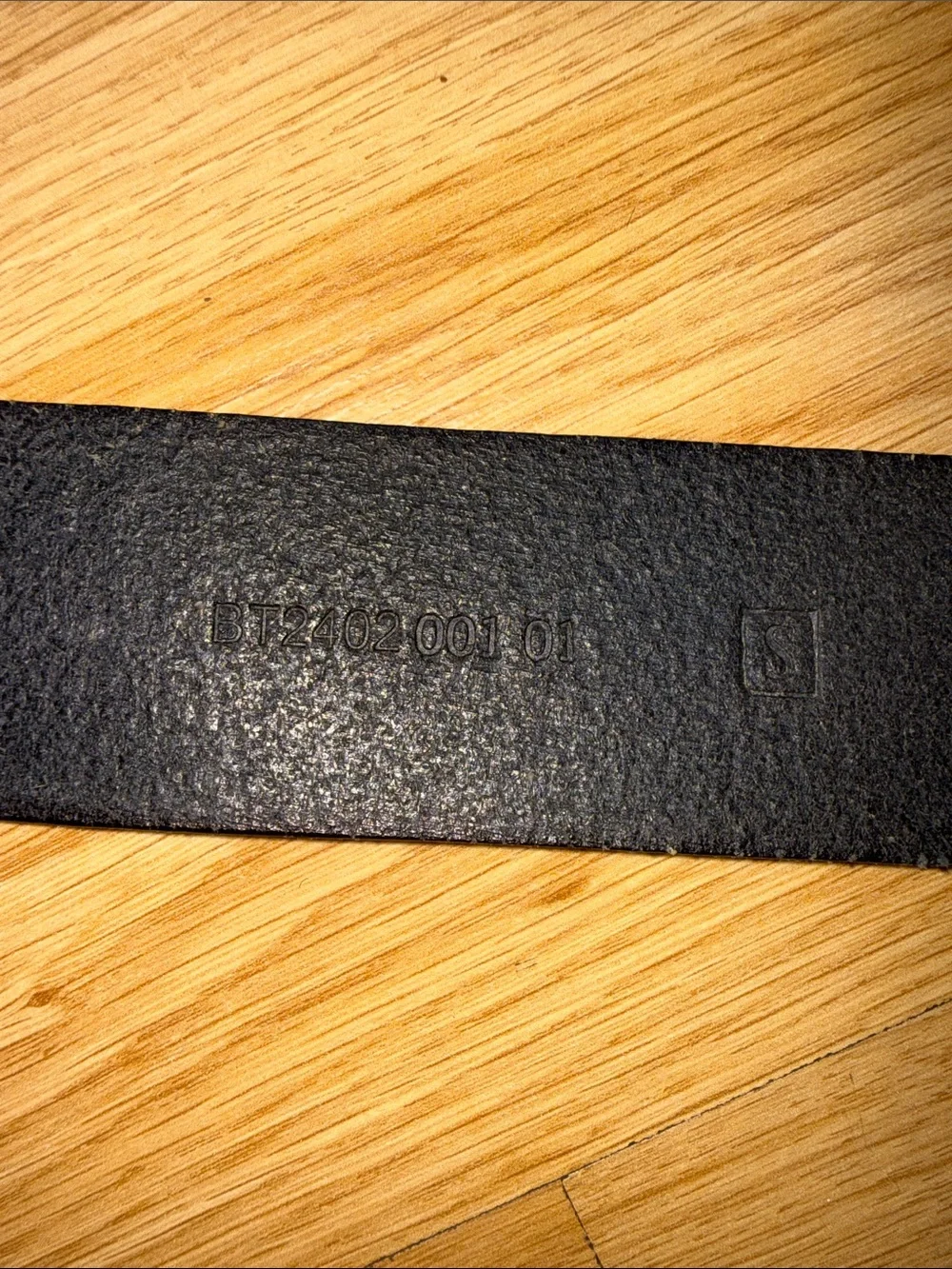 Vintage Fossil Leather Brown Belt Turquoise Buckle Western Size Small